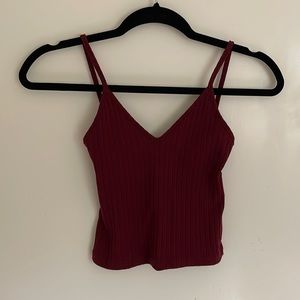 brandy melville red tank